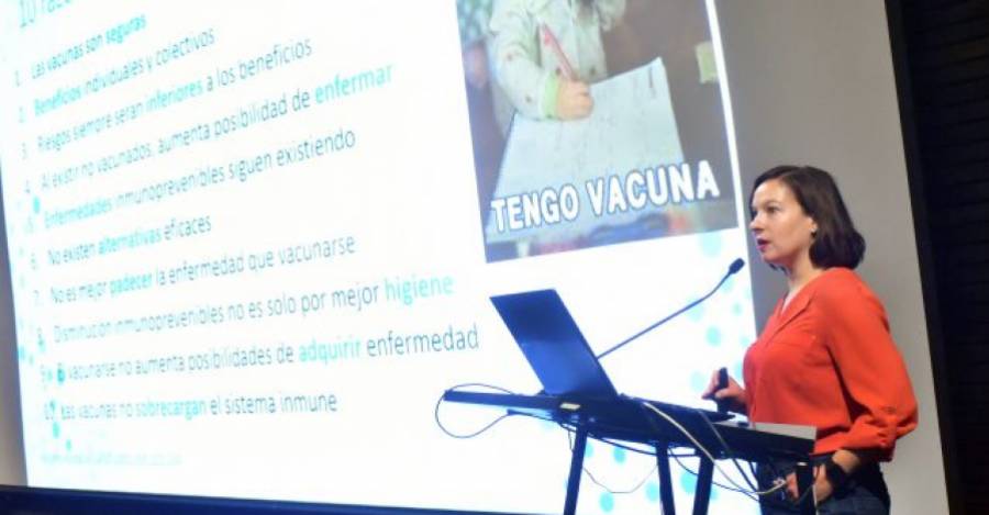 María Paz Bertoglia, vicepresidenta de la Sociedad Chilena de Epidemiología