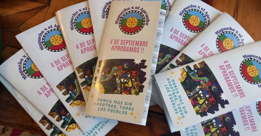 Folletos que han repartido
