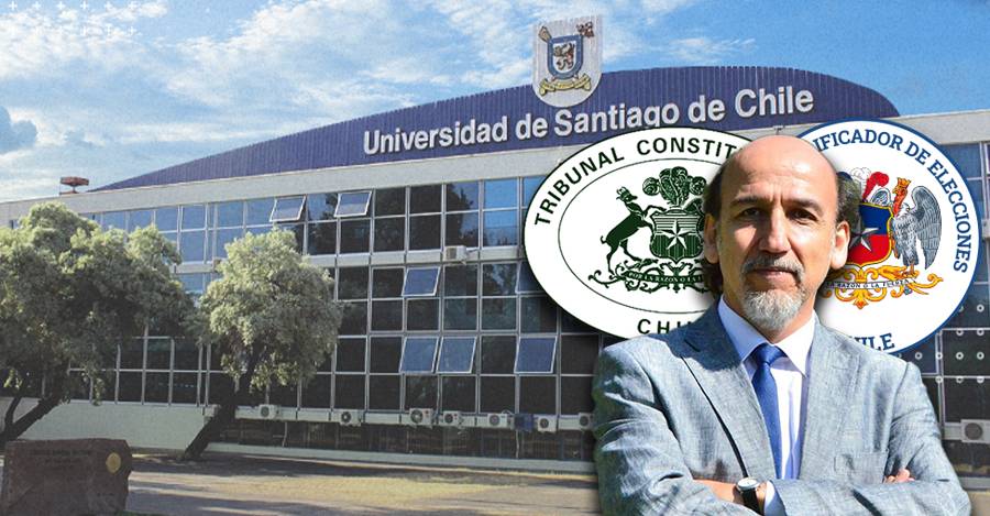 Rector Rodrigo Vidal, electo en julio de 2022.