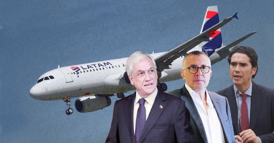 Sebastián Piñera, Enrique Cueto e Ignacio Briones.