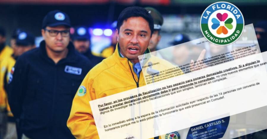 En la esquina, correo enviado por director de Control a jefe de Contabilidad