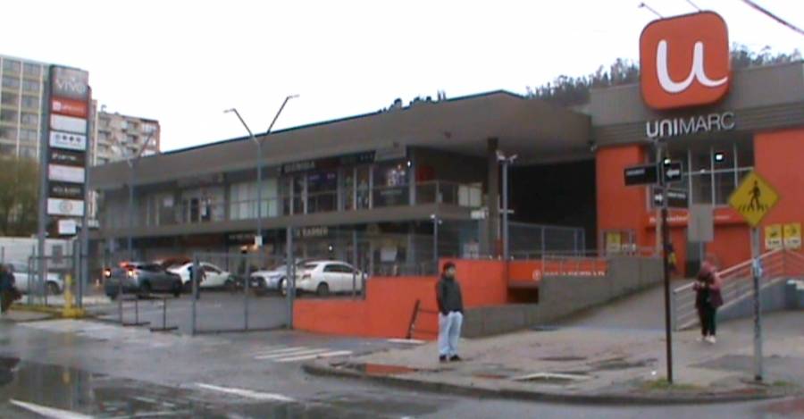 Unimarc donde se emplazaba la cárcel de Concepción en 1973.