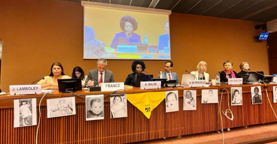 Exposición de Hijos y Madres del Silencio ante Comité de la ONU