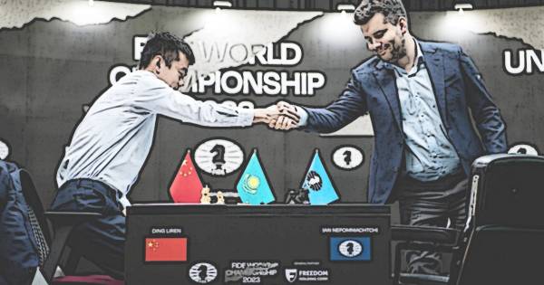 Se juega sin la bandera de Rusia, por su participación en la guerra. Imagen: Fide.com