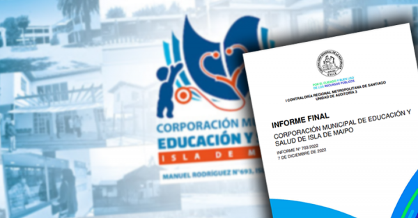 Contraloría auditó a la Corporación Municipal de Isla de Maipo.