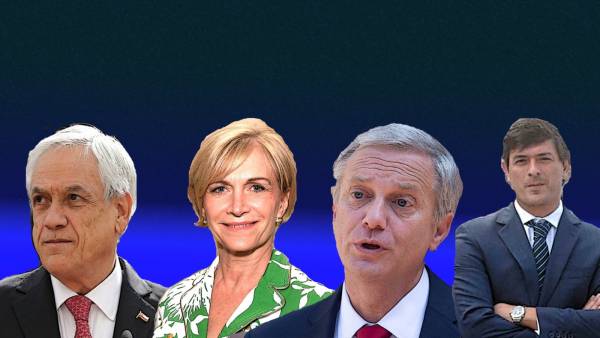 Piñera, Matthei, Kast y Parisi Piñera, Matthei, Kast y Parisi