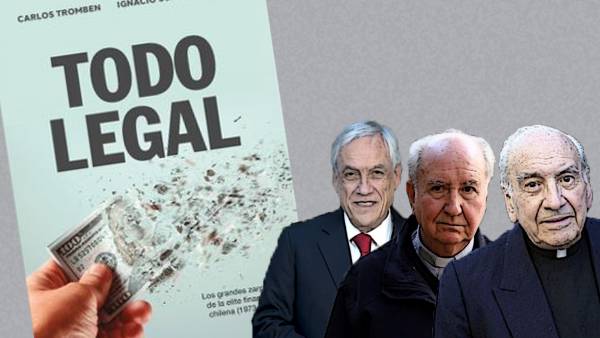 Sebastián Piñera, Francisco Errázuriz (Schoenstatt), Renato Poblete (Jesuita).