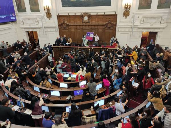 Convención al finalizar el último Pleno