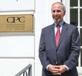 Ricardo Mewes, presidente del CPC. Foto: Carolina Reyes Montero - Agencia Uno. Ricardo Mewes, presidente del CPC. Foto: Carolina Reyes Montero - Agencia Uno.