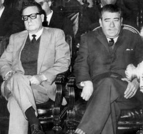 Salvador Allende y Aniceto Rodríguez compitieron por la candidatura presidencial del PS