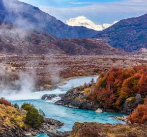 Río Baker en la región chilena de Aysén. Foto: Linde Waidhofer