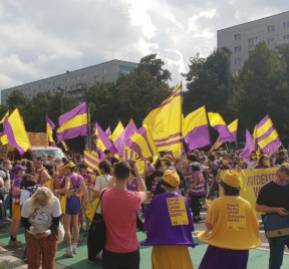 Una manifestación en Berlín a favor de expropiar a las inmobiliarias. 