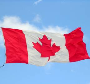 Bandera canadiense Bandera canadiense