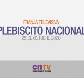 Captura: Franja Electoral televisiva Plebiscito de Octubre Captura: Franja Electoral televisiva Plebiscito de Octubre