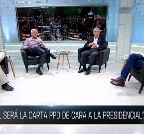 Pre-candidatos del PPD en "Estado Nacional" de TVN