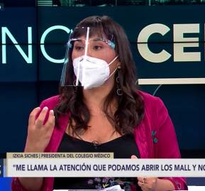 Izkia Siches, Pdta del Colegio Médico de Chile en Tolerancia Cero Izkia Siches, Pdta del Colegio Médico de Chile en Tolerancia Cero