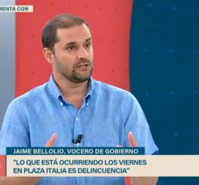 Vocero de Gobierno Jaime Bellolio en "Mesa Central" de C13 Vocero de Gobierno Jaime Bellolio en "Mesa Central" de C13