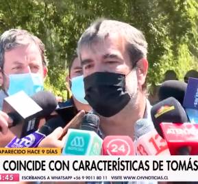 Punto de prensa Fiscal Caso Tomás Bravo - CHV Noticias