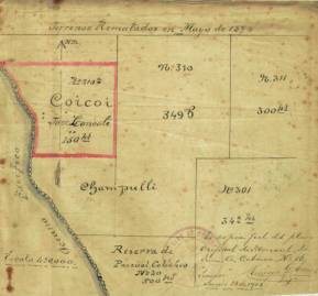 Extracto del Título de Merced al que accedió Interferencia