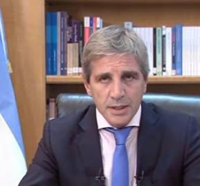 El ministro Caputo. 