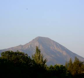 Cerro Manquehue. Foto: Wikipedia.