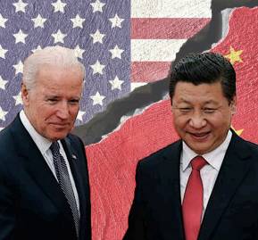 Joe Biden y Xi Jinping. Joe Biden y Xi Jinping.