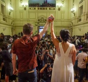 Presidenta y vicepresidente de la Convención para su segunda etapa