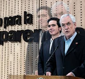 Ministro Ignacio Briones y presidente Sebastián Piñera.