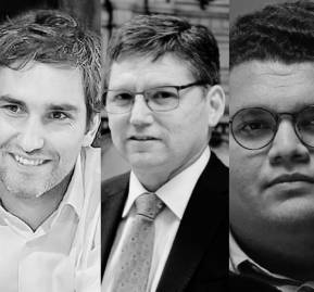 Cristóbal Piñera, Jean Pierre Matus y Tomás Barrera. Cristóbal Piñera, Jean Pierre Matus y Tomás Barrera.