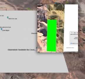 Imágenes del área del proyecto minero de Galaxy 1. 