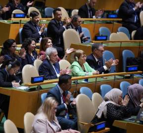 Delegación chilena en la ONU.