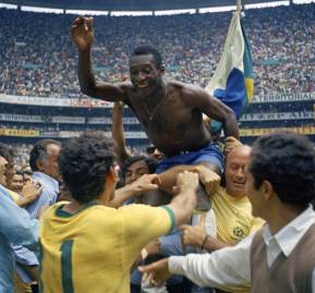 Pelé campeón en México 70.