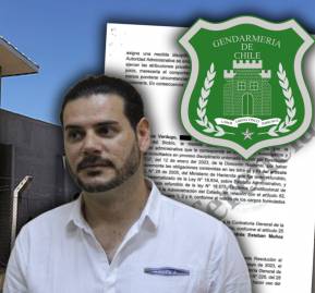 Destituyen a gendarme por lista de visitas filtrada de Jorge Mateluna. Destituyen a gendarme por lista de visitas filtrada de Jorge Mateluna.