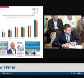 Diego Pardow en Comisión de Hacienda.