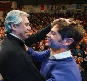 Alberto Fernández (candidato presidencial peronista) y Alex Kicillof (candidato a gobernador de Provincia de Buenos Aires), los grandes ganadores de la jornada Alberto Fernández (candidato presidencial peronista) y Alex Kicillof (gobernador electo de Provincia de Buenos Aires), los grandes ganadores de la jornada