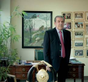 Eduardo Frei en su casa. Foto: Revista Capital Eduardo Frei en su casa. Foto: Revista Capital