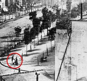 Primer humano fotografiado en la historia
