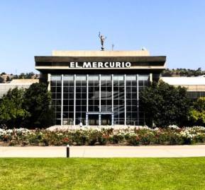Fachada El Mercurio. Fachada El Mercurio.