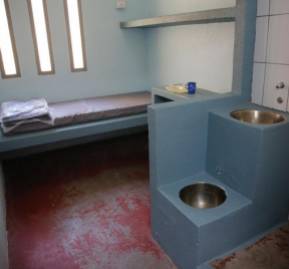 Módulo de la Cárcel de Alta Seguridad. Foto: Emol. Módulo de la Cárcel de Alta Seguridad. Foto: Emol.