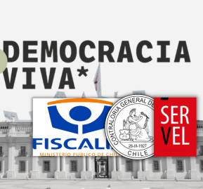 Fiscalía, Contraloría y Servel.