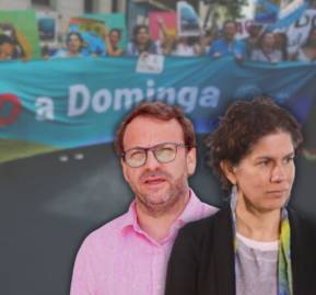 Francisco Villalon y Maisa Rojas.