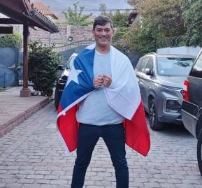 Foto compartida por Franco Parisi desde Chile. Franco Parisi