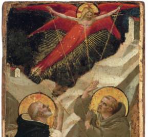 'Santo Domingo y La estigmatización de San Francisco', de Fra Angelico 'Santo Domingo y La estigmatización de San Francisco', de Fra Angelico