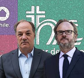 Juan Sutil, presidente de la CPC, y Bernardo Larraín Matte, presidente de la Sofofa Juan Sutil, presidente de la CPC, y Bernardo Larraín Matte, presidente de la Sofofa