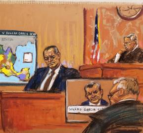 Imagen del juicio en Nueva York Imagen del juicio en Nueva York