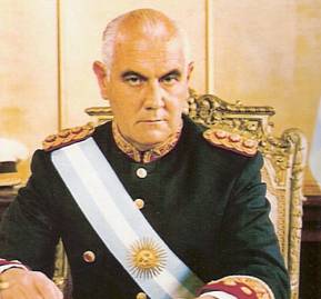General Lanusse, dictador argentino entre el 26 de marzo de 1971 y el 25 de mayo de 1973.