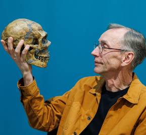 Svante Pääbo gana el Premio Nobel por descifrar el genoma neandertal (Jens Schlueter/Getty Images).. Svante Pääbo gana el Premio Nobel por descifrar el genoma neandertal.