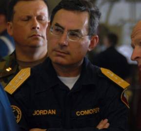 El vicealmirante Gustavo Jordán, antes de ser director de la agencia civil de inteligencia El vicealmirante Gustavo Jordán, antes de ser director de la agencia civil de inteligencia