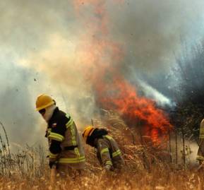 Incendio 2012. Fotografia Diario Usach