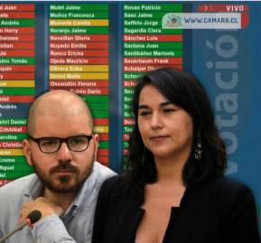 Ministro Segpres, Giorgio Jackson y ministra del Interior, Izkia Siches. Giorgio Jackson, Izkia Siches